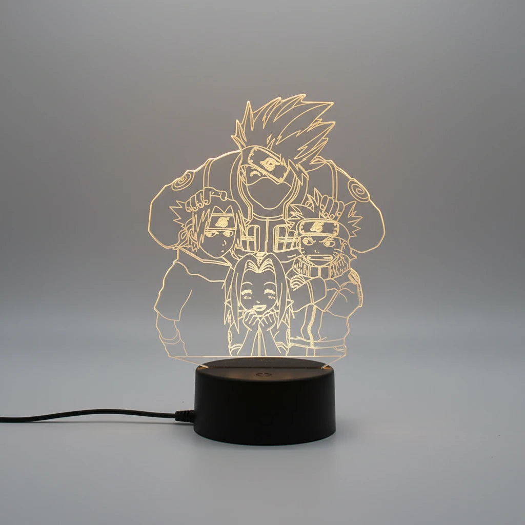 Lampe LED Équipe 7 - Naruto