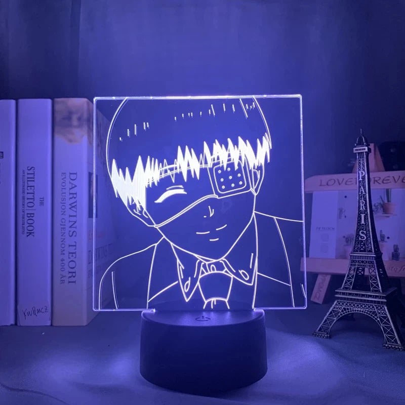 Lampe LED Ken Kaneki - Tokyo Ghoul