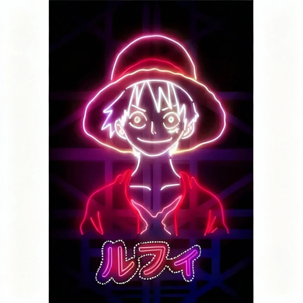 Néon Luffy - One Piece