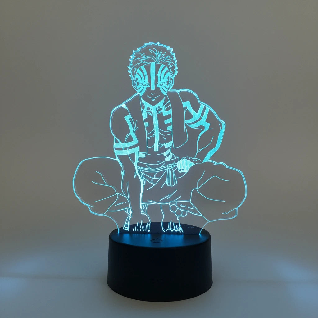Lampe LED Akaza - Demon Slayer