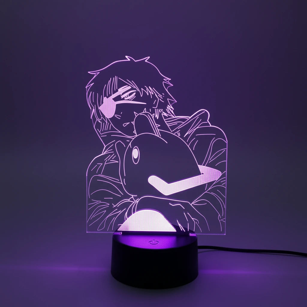 Lampe LED Denji & Pochita - ChainsawMan