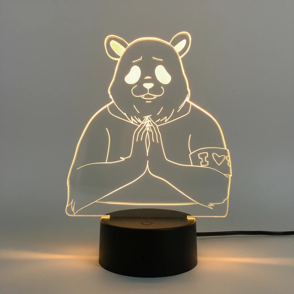 Lampe LED Panda - Jujutsu Kaisen