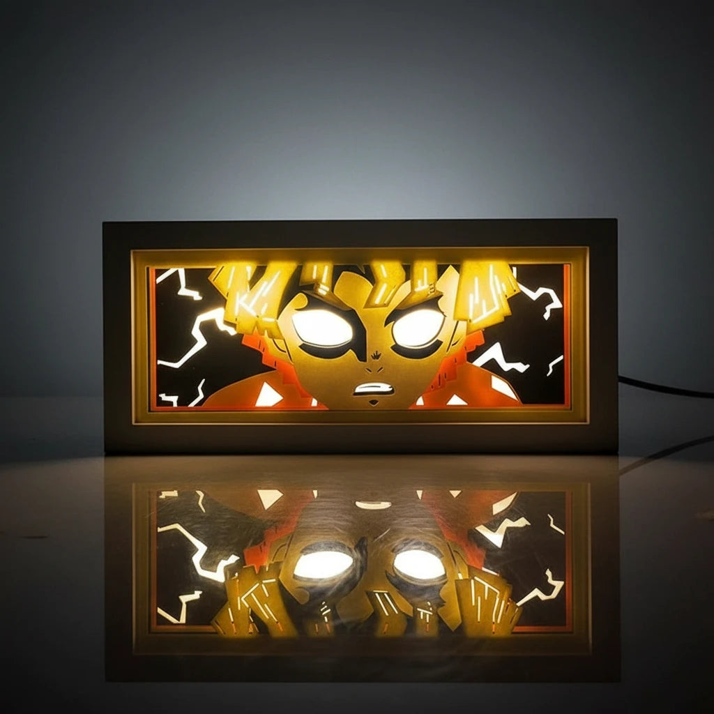 Cadre Lumineux Zenitsu - Demon Slayer