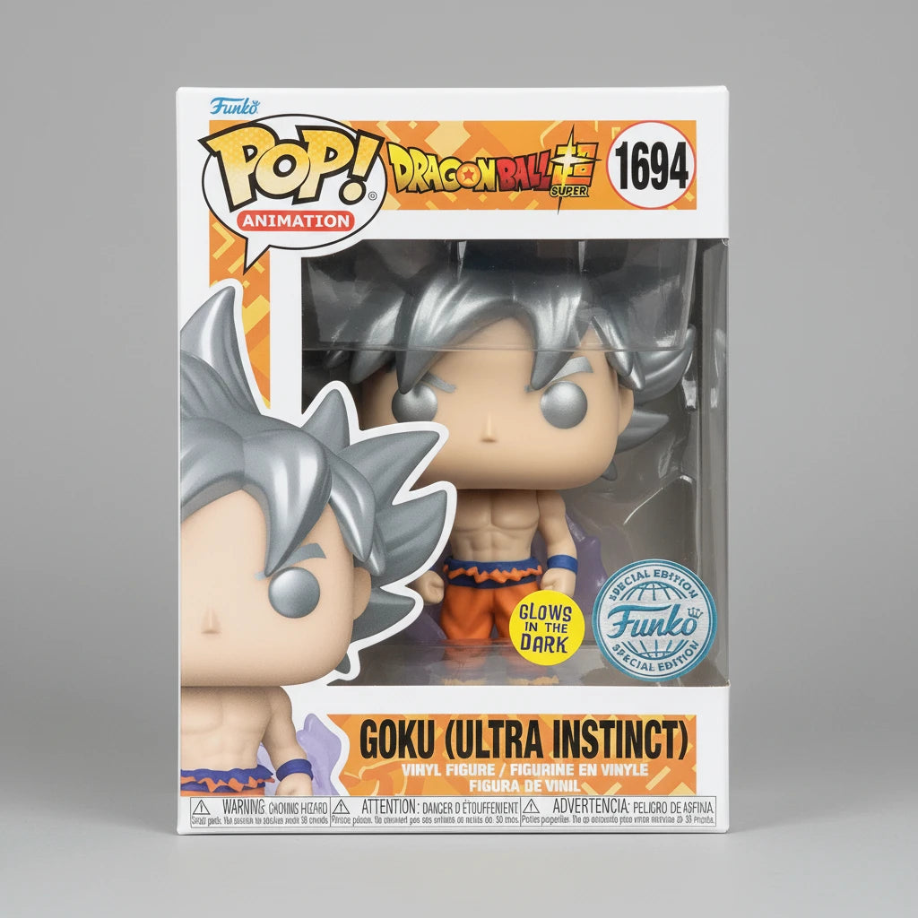 Figurine Pop Goku Ultra Instinct - Dragon Ball Super