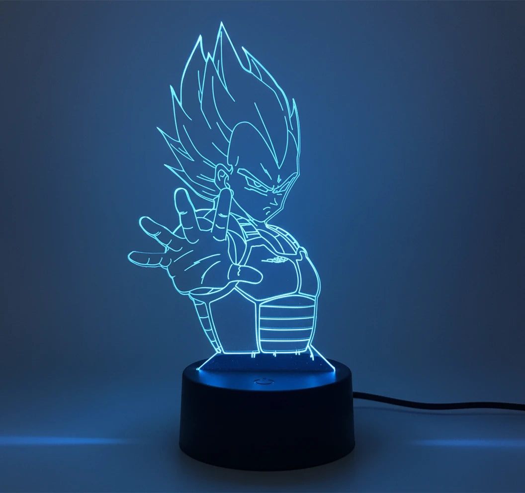 Lampe LED Vegeta - Dragon Ball Z