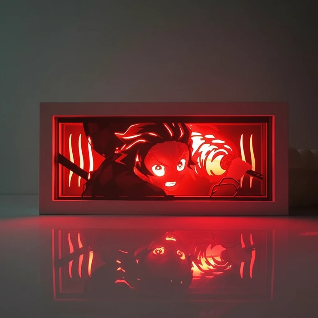 Cadre Lumineux Tanjiro - Demon Slayer