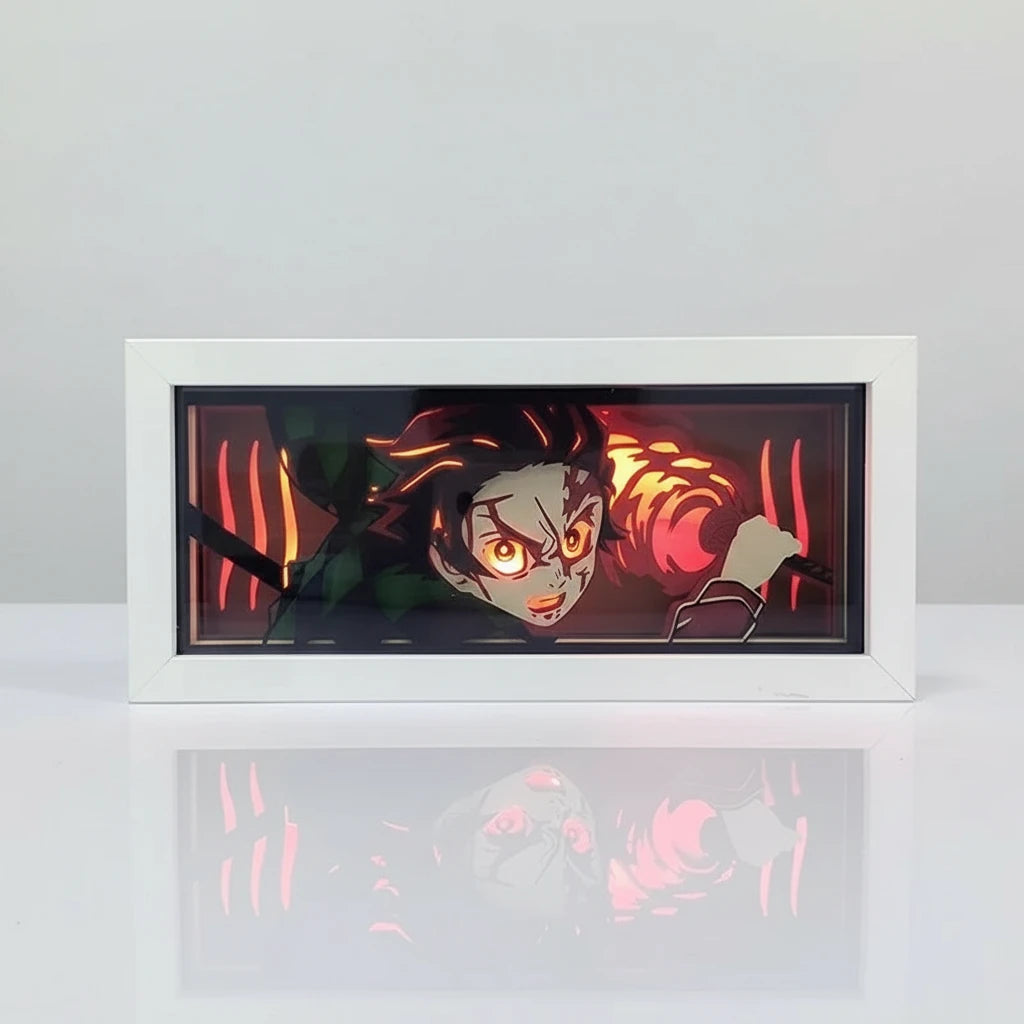 Cadre lumineux Tanjiro – Demon Slayer