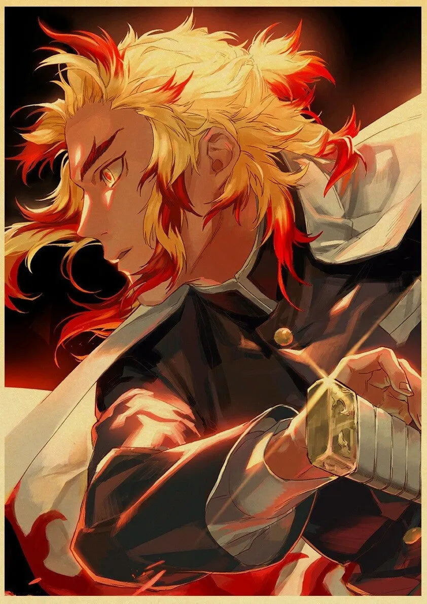 Poster Rengoku - Demon Slayer