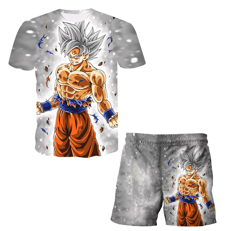 Ensemble Goku Short & T-Shirt Enfant - Dragon Ball Super