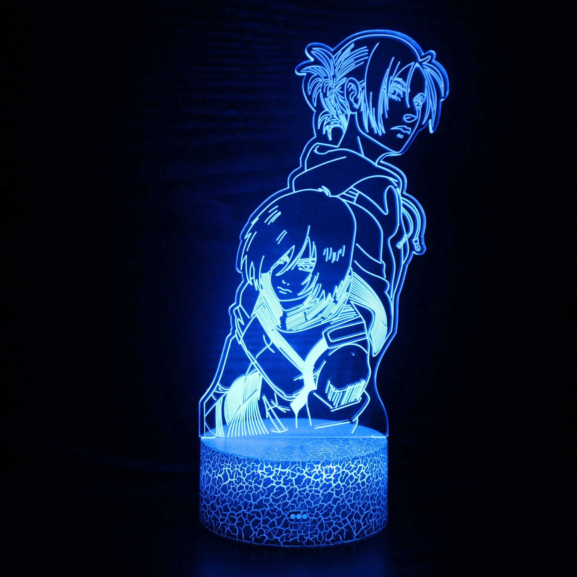 Lampe LED Mikasa & Eren - Attaque des Titans
