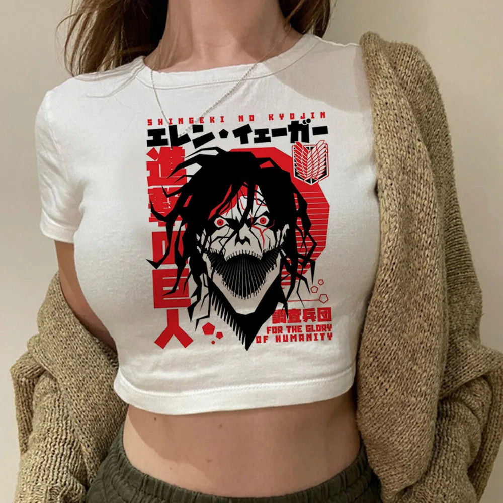 Crop Top Eren - Attaque des Titans