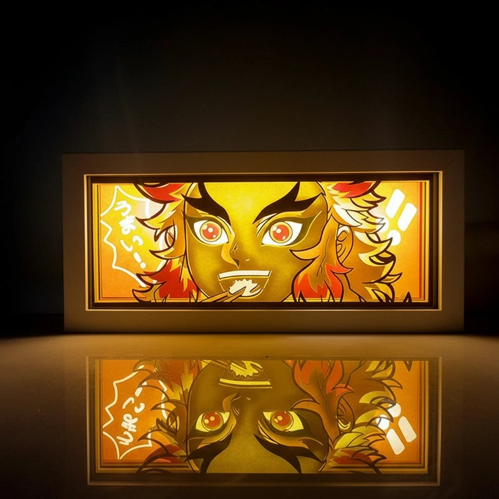 Cadre Lumineux Rengoku - Demon Slayer