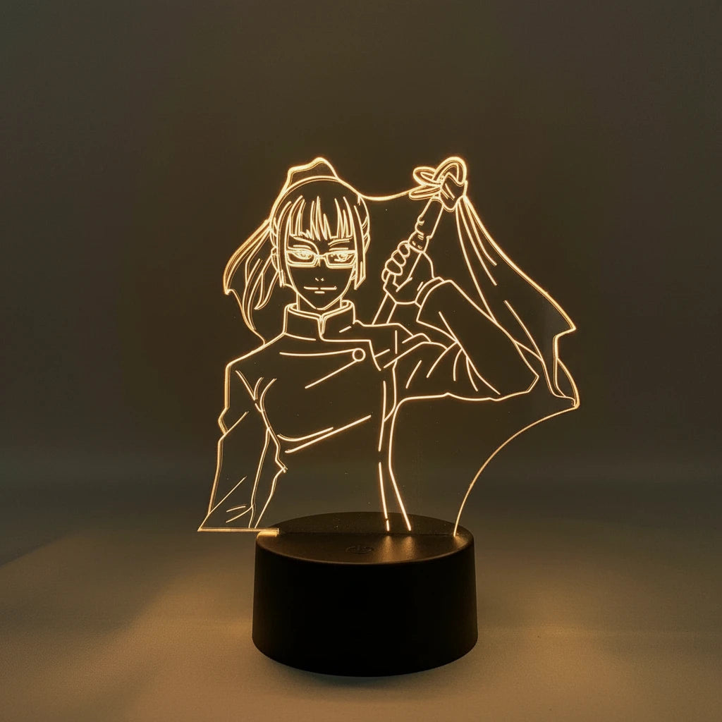 Lampe LED Maki Zen'in - Jujutsu Kaisen