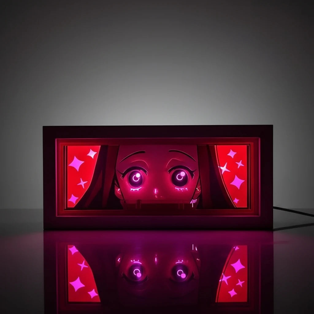 Cadre Lumineux Nezuko - Demon Slayer