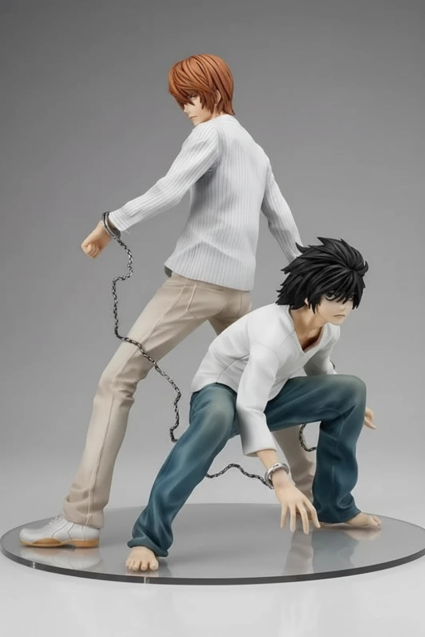 Figurine Yagami Light & L Lawliet 20 cm - Death Note