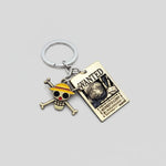 Porte-clés WANTED Luffy - One Piece