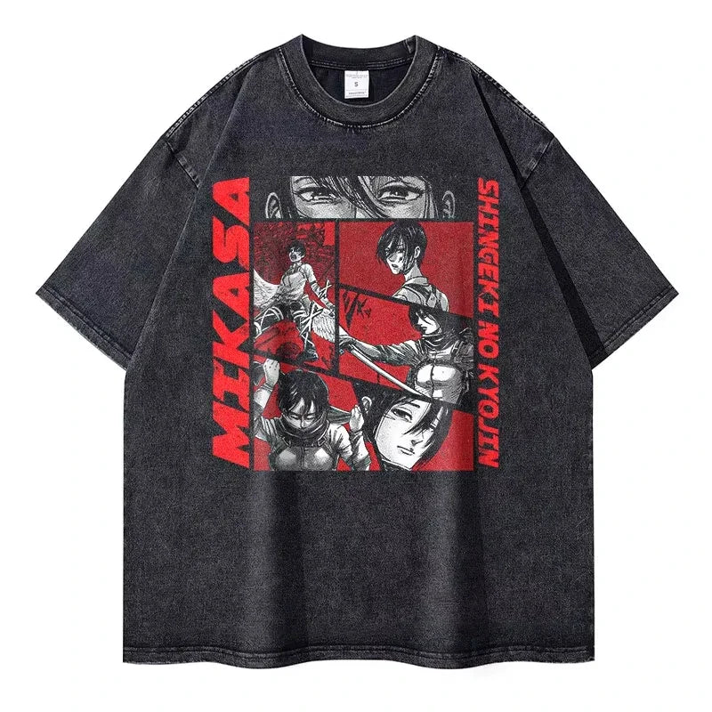 T-Shirt Mikasa - Attaque des Titans