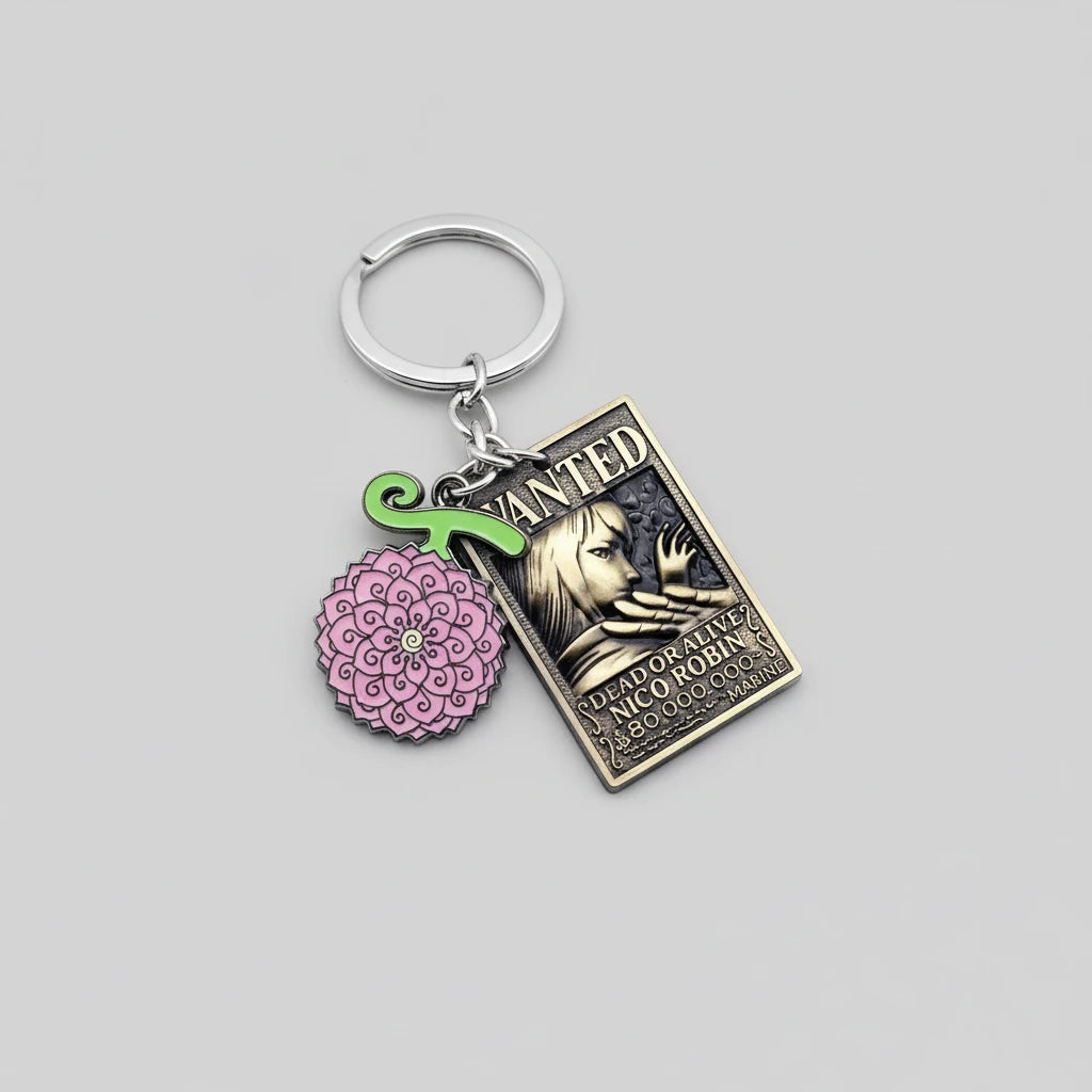 Porte-clés WANTED Nico Robin - One Piece