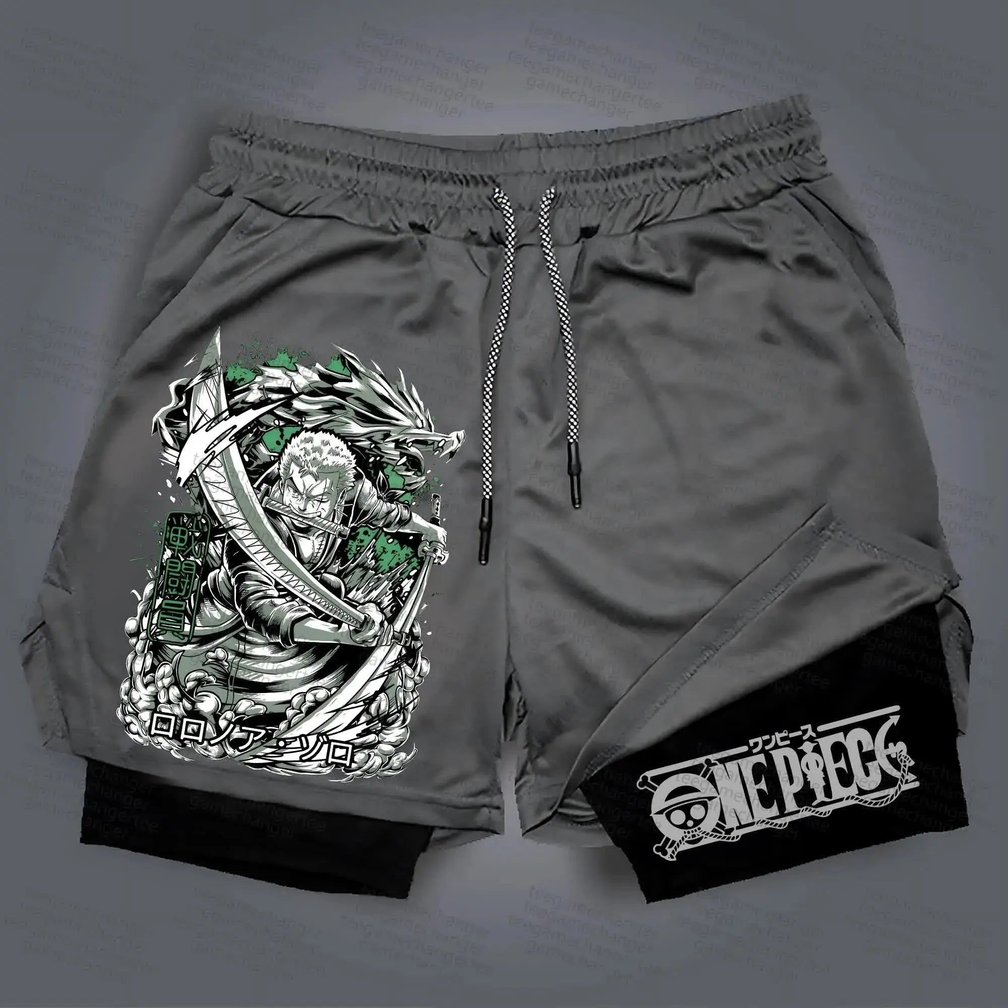 Short Gris - One Piece