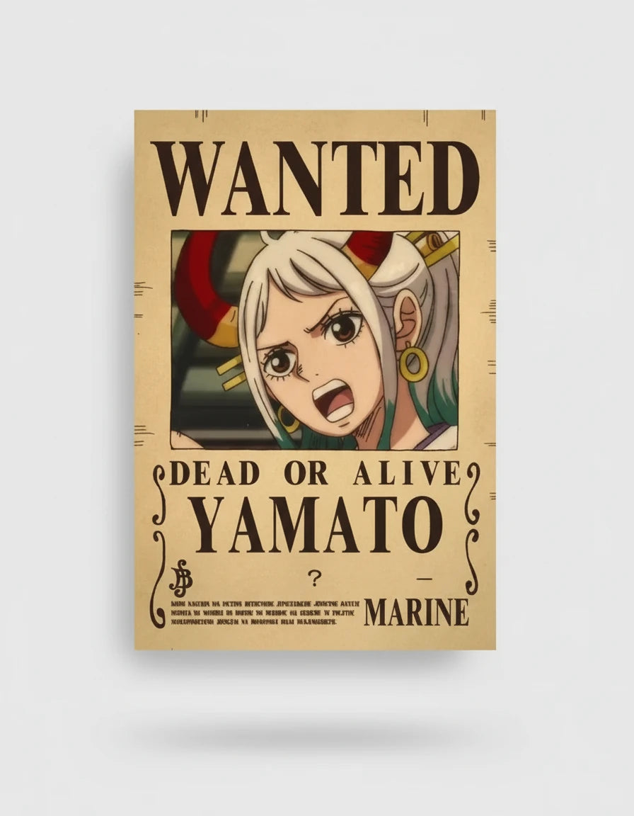 Poster WANTED Yamato - One Piece