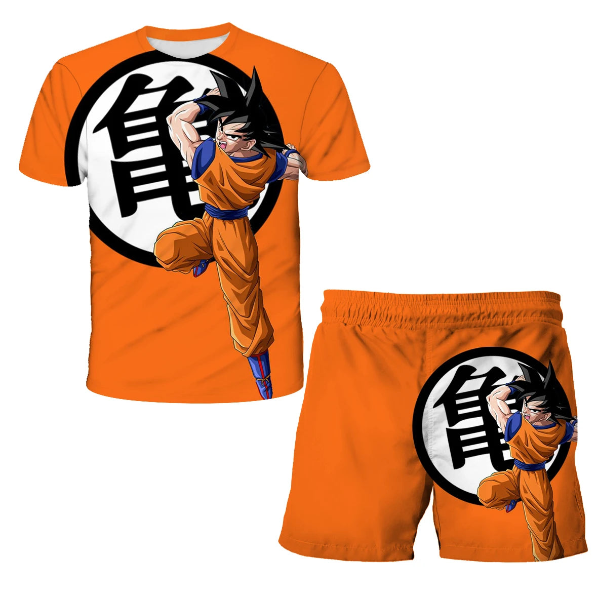 Ensemble Goku Short & T-Shirt Enfant - Dragon Ball Z
