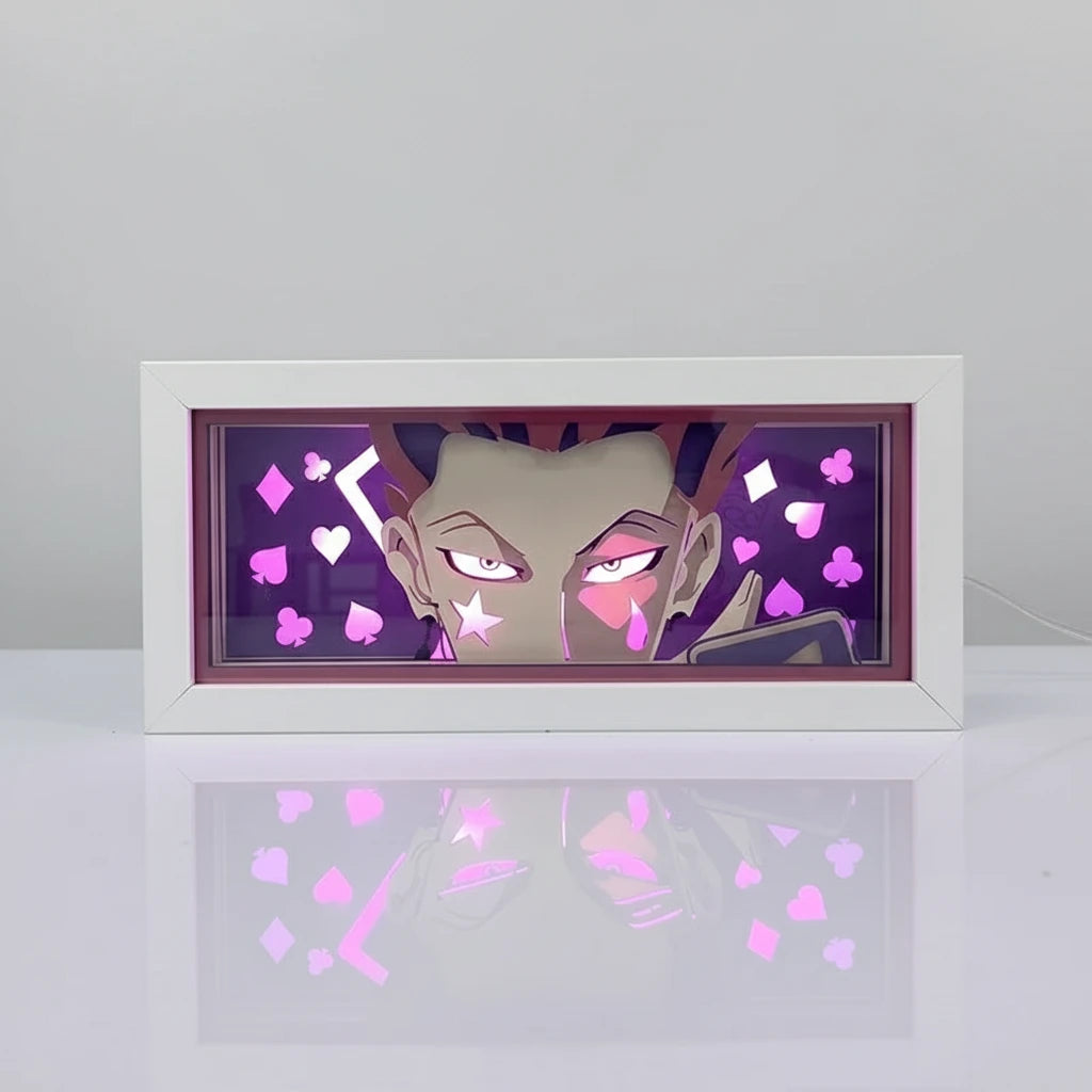 Cadre lumineux Hisoka – Hunter X Hunter