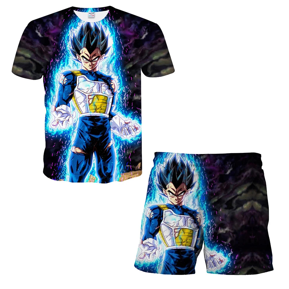 Ensemble Vegeta Short & T-Shirt Enfant - Dragon Ball Super