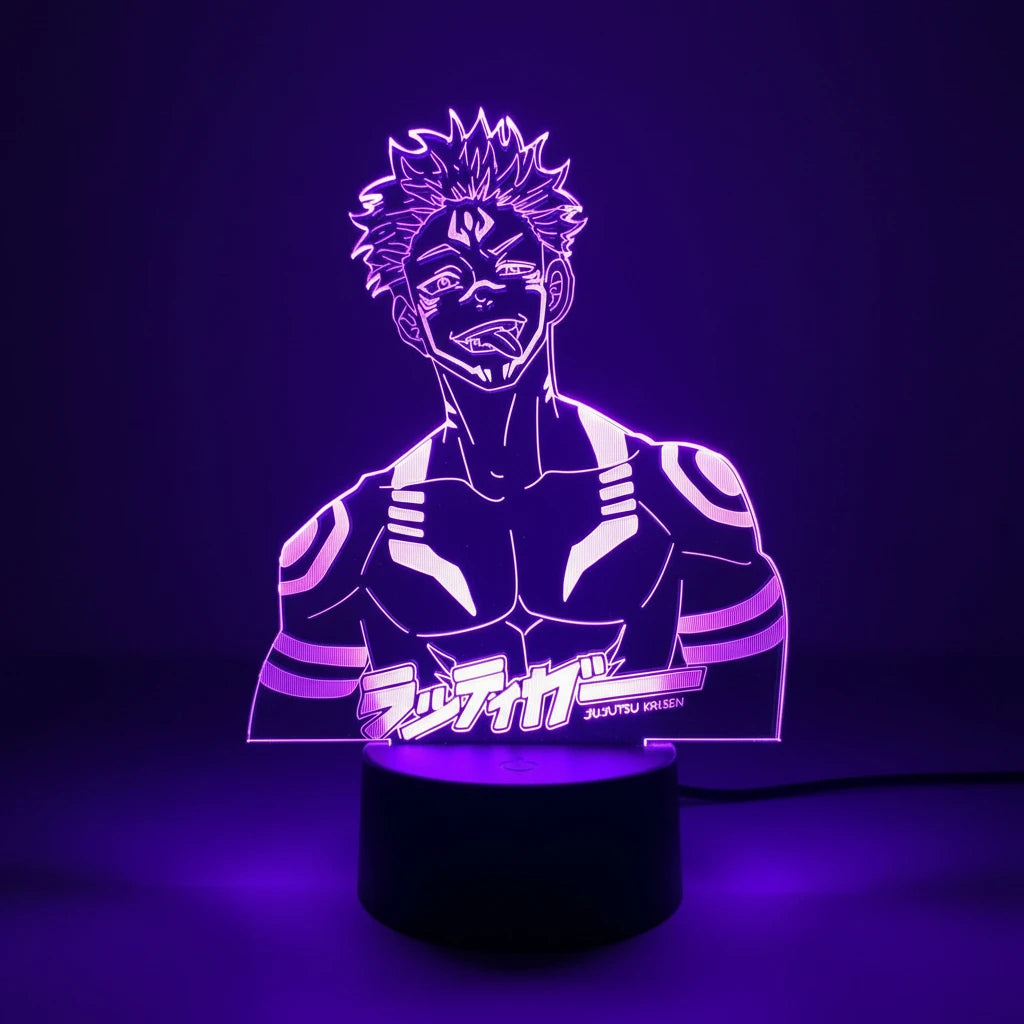 Lampe LED Ryomen Sukuna - Jujutsu Kaisen