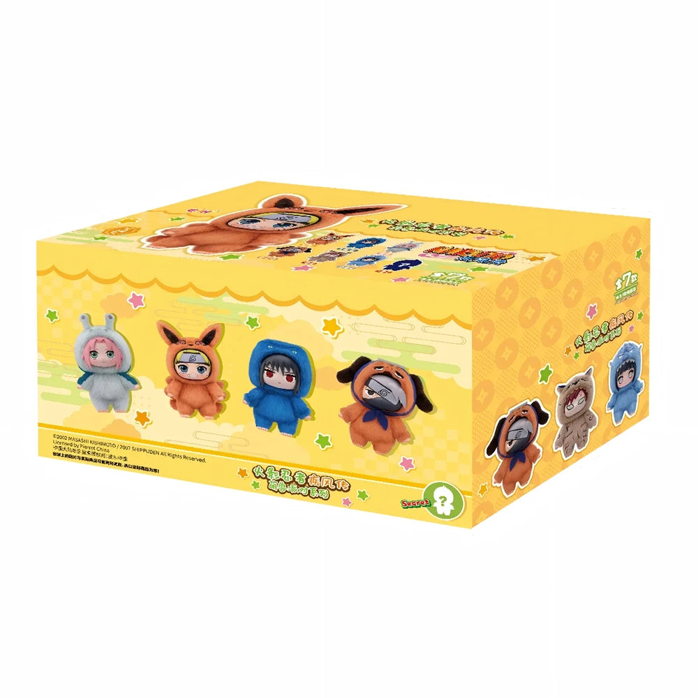 6 Peluches Mystères - Naruto Shippuden 14cm