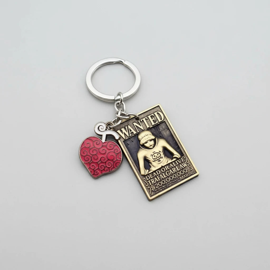 Porte-clés WANTED Trafalgar Law - One Piece