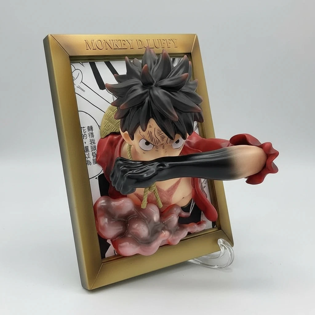 Figurine Cadre Luffy - One Piece