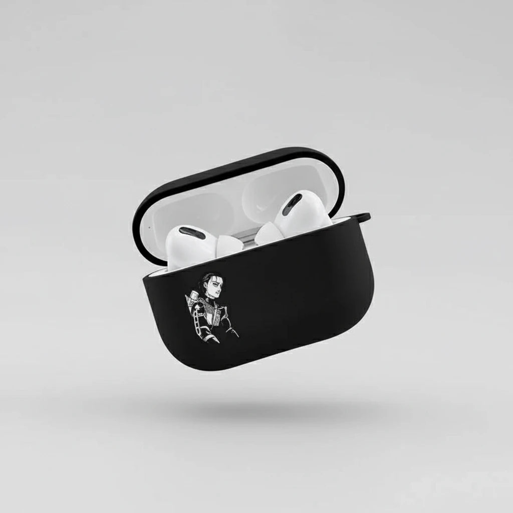 Coque AirPods Noir - Attaque des Titans