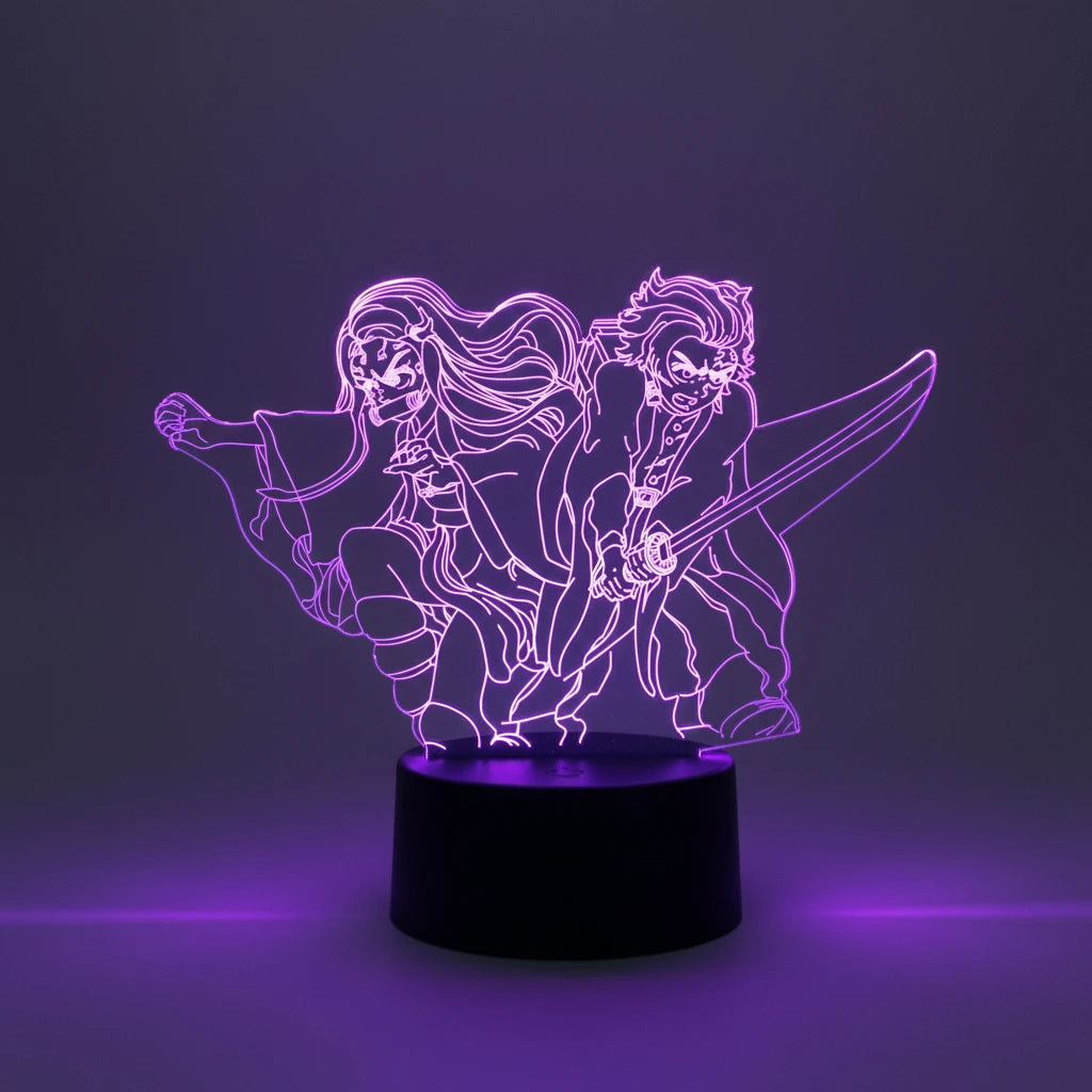 Lampe LED Nezuko/Tanjiro - Demon Slayer