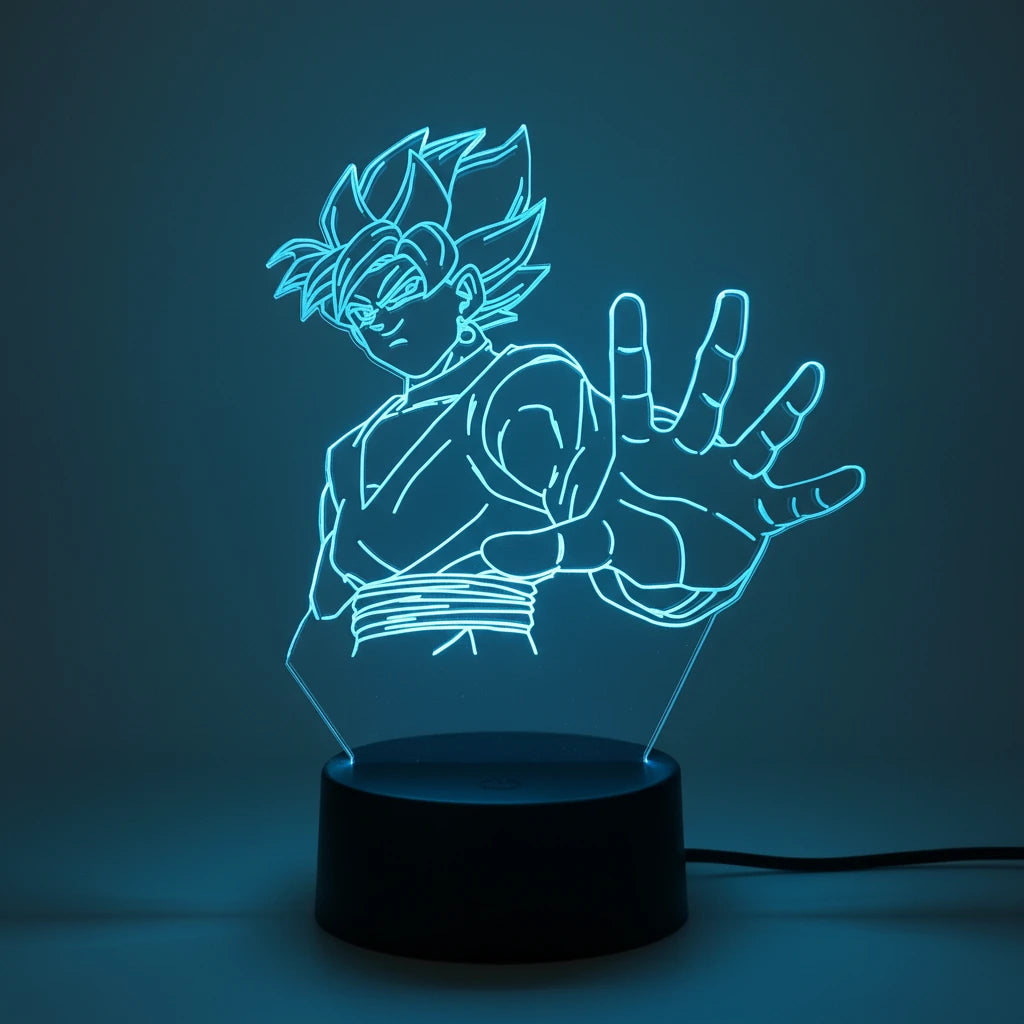 Lampe LED Black Goku - Dragon Ball Super