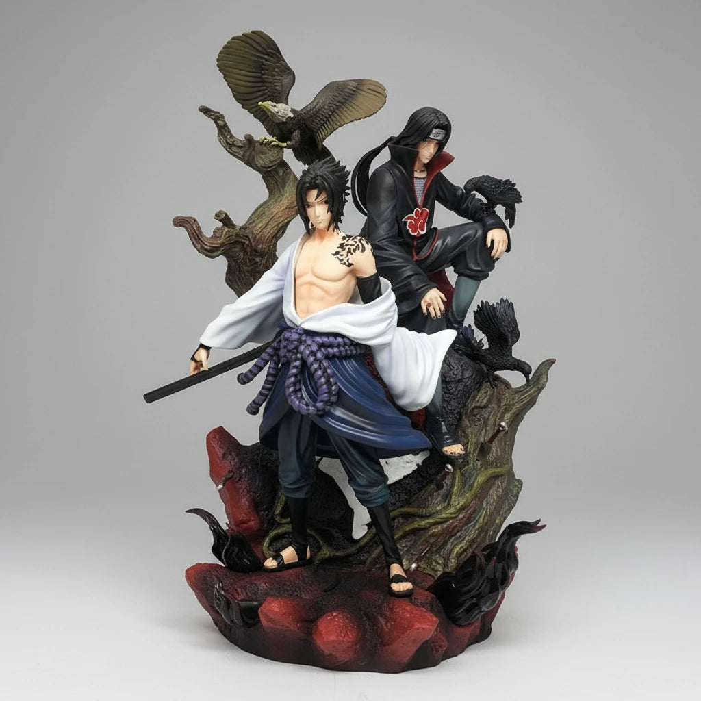 Figurine Itachi & Sasuke - Naruto Shippuden