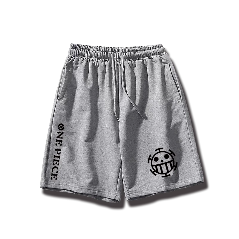 Short Gris Trafalgar Law - One Piece