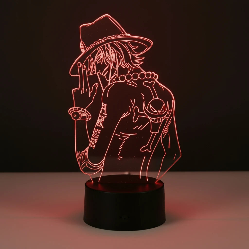 Lampe LED Portgas D Ace - One Piece