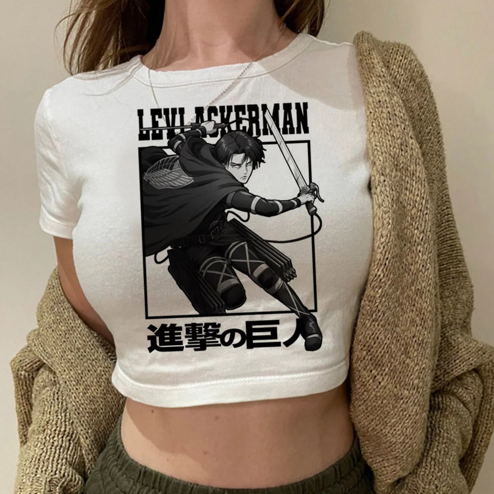 Crop Top Livai - Attaque des Titans