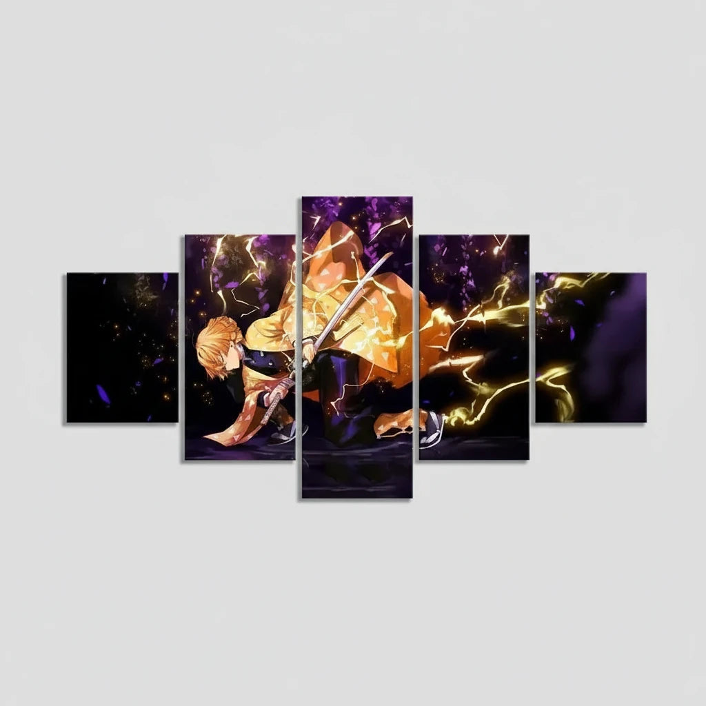 Tableau Zenitsu - Demon slayer