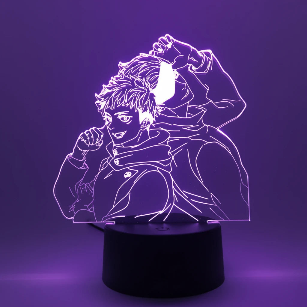 Lampe LED Yuji Itadori & Satoru Gojo - Jujutsu Kaisen