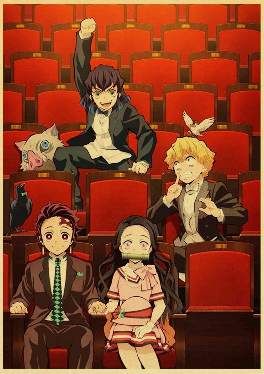 Poster Cinéma - Demon Slayer