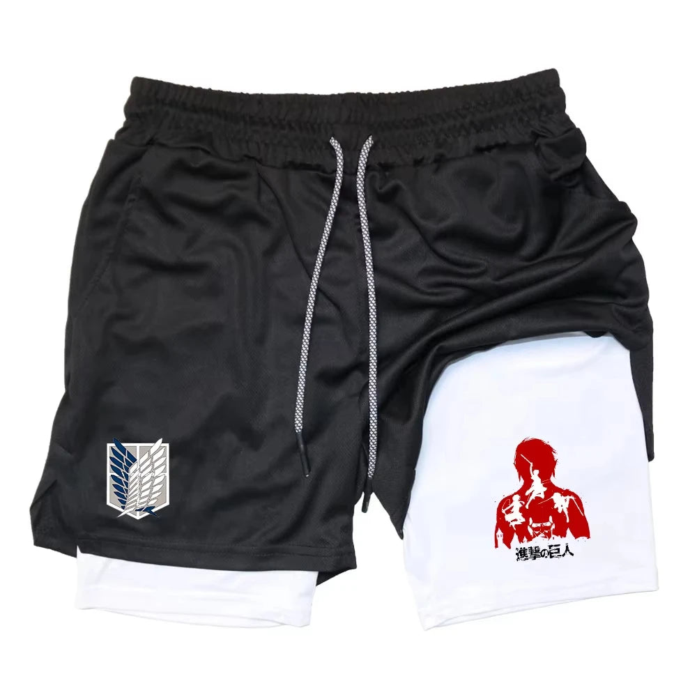Short Noir - Attaque des Titans
